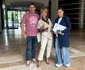 Marina, alături de doi dintre colegii de emisiune 