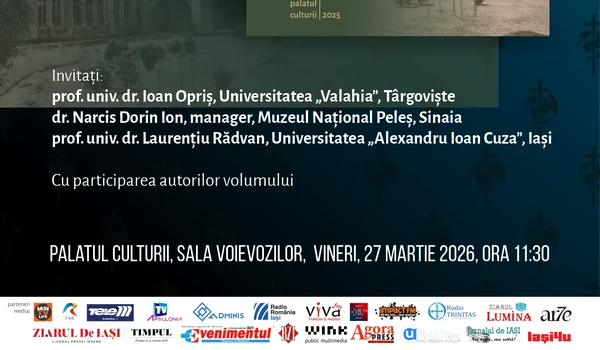 Volumul „Inaugurarea Palatului de Justiție din Iași. Reflecții în presa vremii”, lansat la Iași