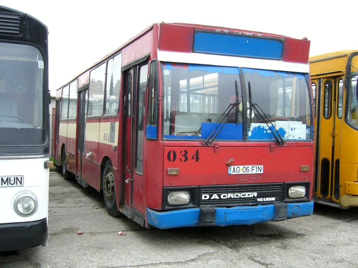 Autobuzele DAC au circulat în România din 1979 FOTO RATB
