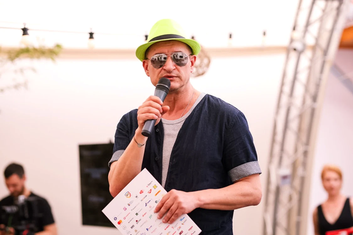 Mihai Chirilov la Conferința de presă TIFF 2022 (credit foto: Chris Nemeș)