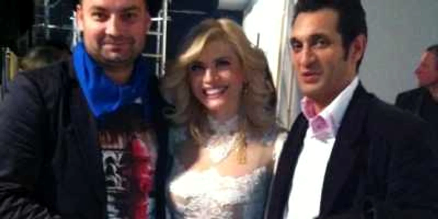 Iulian Canaf, în culise la competiţia Vocea României  Foto: Facebook