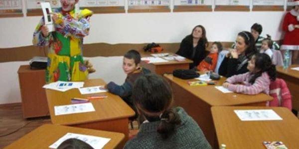 Clovnul Igor, profesor de educație rutieră