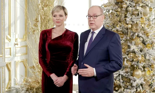 Printesa Charlene si Printul Albert de Revelion   instagram jpg