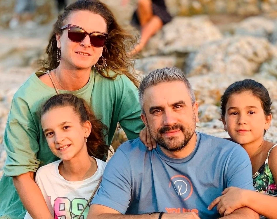 Zoli Toth și fiicele lui, Timea și Patriciafoto: arhivă personală