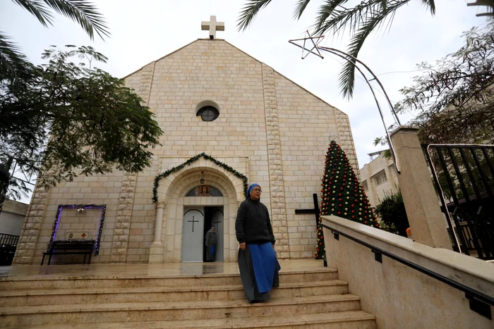 Biserica Sfintei Familii din Gaza Foto Profimedia (arhivă)