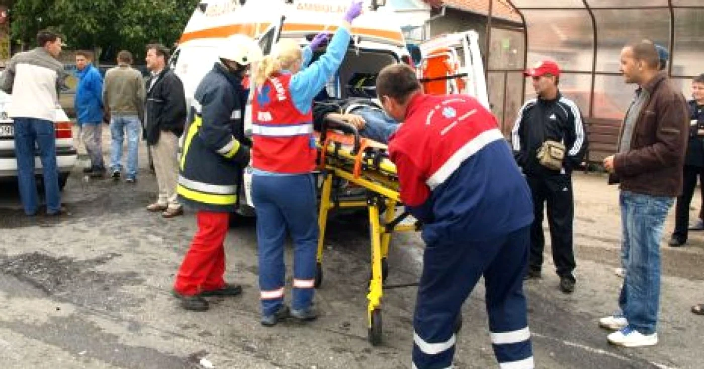 Victimele au fost transportate la spital. D.G.