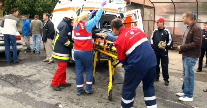 Victimele au fost transportate la spital. D.G.