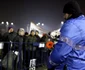 A treia zi de proteste în Piaţa Victoriei - 2 feb 2017 / FOTO Inquam Photos / Alexandru Busca