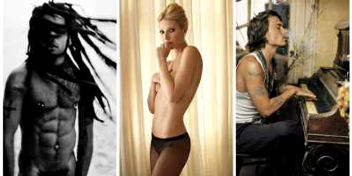 FOTO www.beetlesandhuxley.com  Lenny Kravitz, Gwyneth Paltrow, Johnny Depp