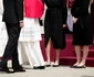 Prințesa Leonor și Infanta Sofia la întâlnirea cu Papa Leon. FOTO: Casa Regală spaniolă