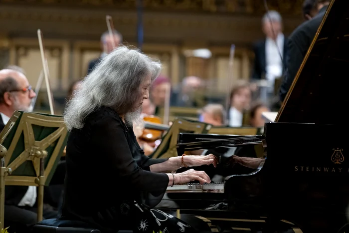 Martha Argerich. Foto Cristina Tănase