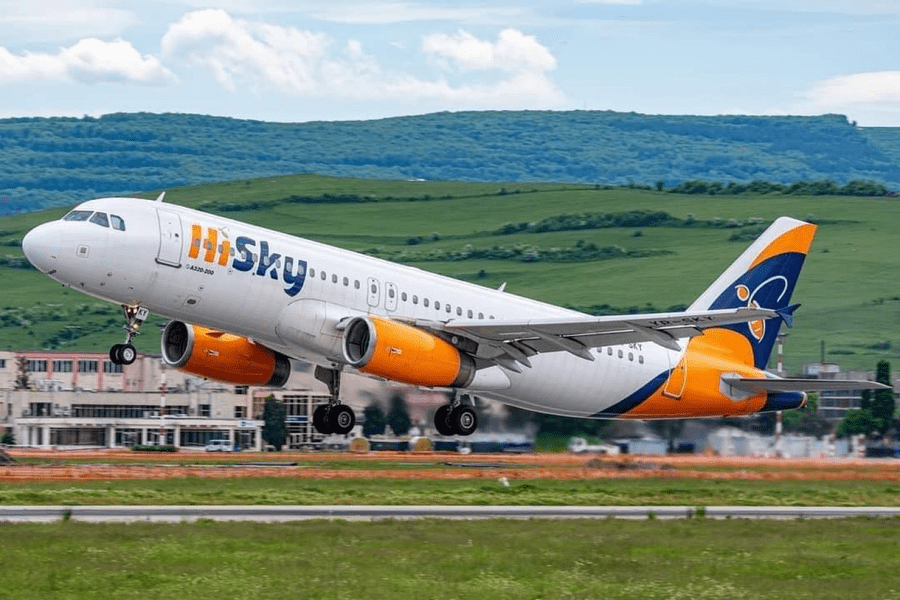 Compania aeriană HiSky își extinde flota cu încă două aeronave Airbus