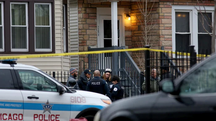 Atacurile din Chicago s-au desfăşurat în zilele de sâmbătă şi duminicăFoto: Chicago Tribune