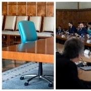 Scaunul din fruntea guvernului nu mai există
