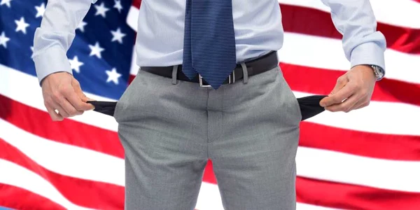 SUA - american Om de afaceri sarac-  faliment - somaj - saracie FOTO Shutterstock 