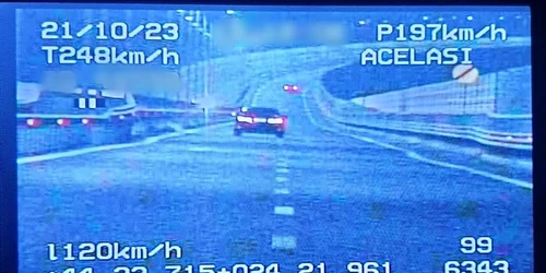 viteza record pe DEx 12 craiova pitești   foto ipj olt jpeg