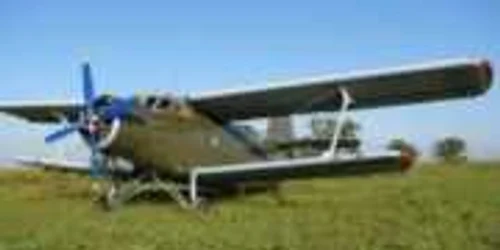 Avionul a aterizat pe un câmp din Briceni