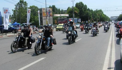 Parada moto pe străzile Constanţei