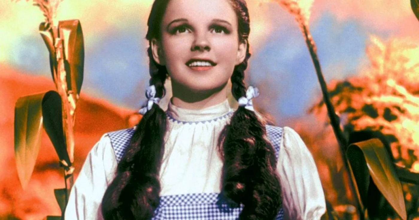 Judy Garland, în filmul fantastic „Vrăjitorul din Oz“ FOTO:outnow.ch