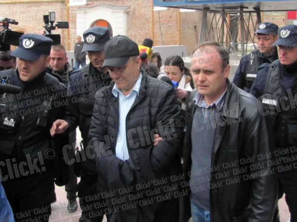 Georgică Cornu la Tribunalul Timiş (foto: Ştefan Both)
