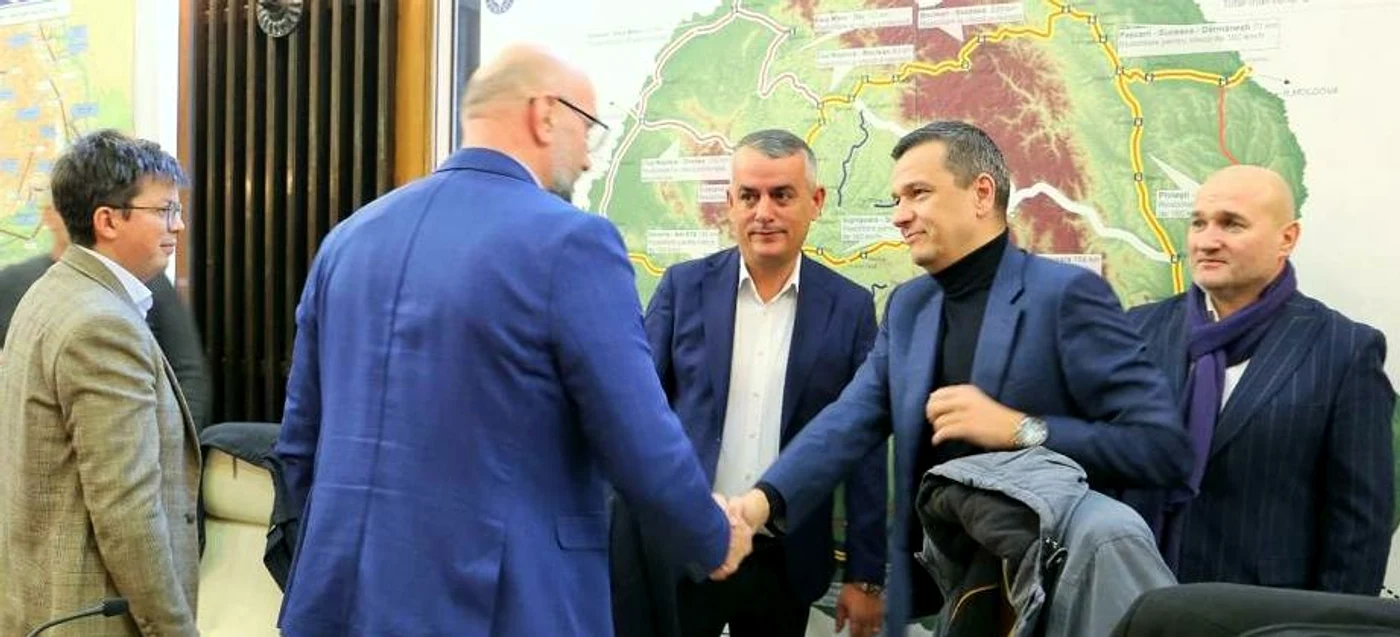 Sorin Grindeanu, discuții cu patronatele din transporturi FOTO Facebook
