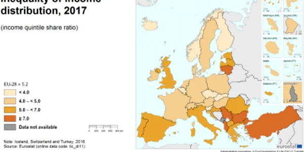 eurostat inegalitate venituri 2019