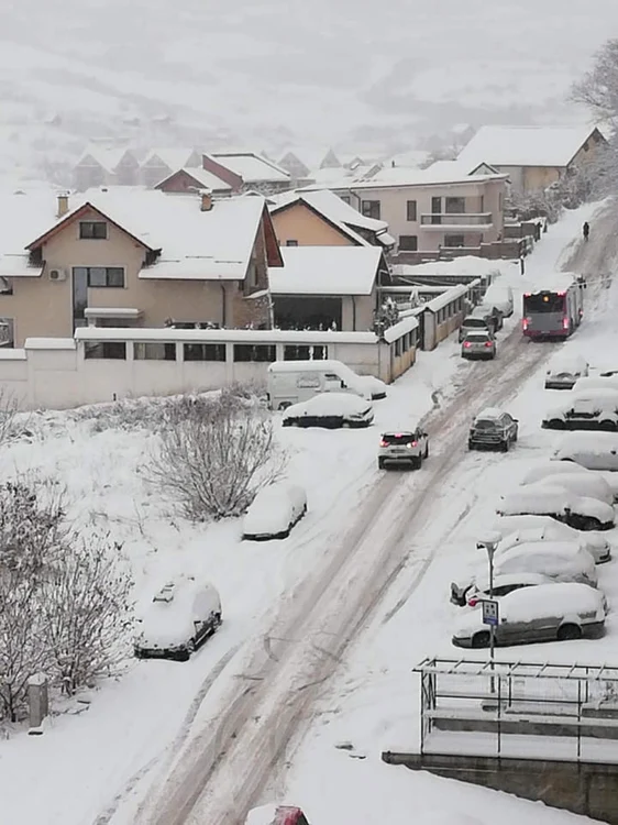 Strada Edgar Quinet din Cluj-Napoca. FOTO: Info Trafic jud. Cluj