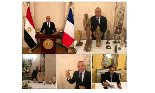 Un fost deputat egiptean a fost arestat pentru contrabandă cu antichităţi jpeg