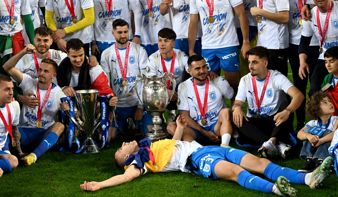 Universitatea Craiova a cucerit titlul pentru a cincea oară (FOTO: Sportpictures)