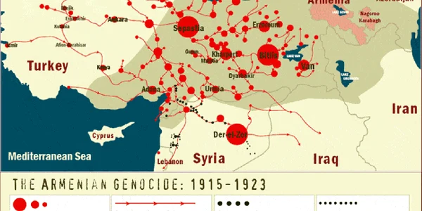 Harta genocidului armean