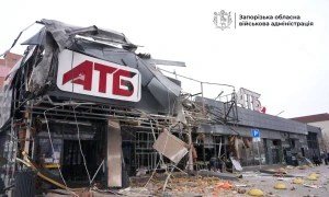 Atac în Zaporojie FOTO Administrația militară regională Zaporojie