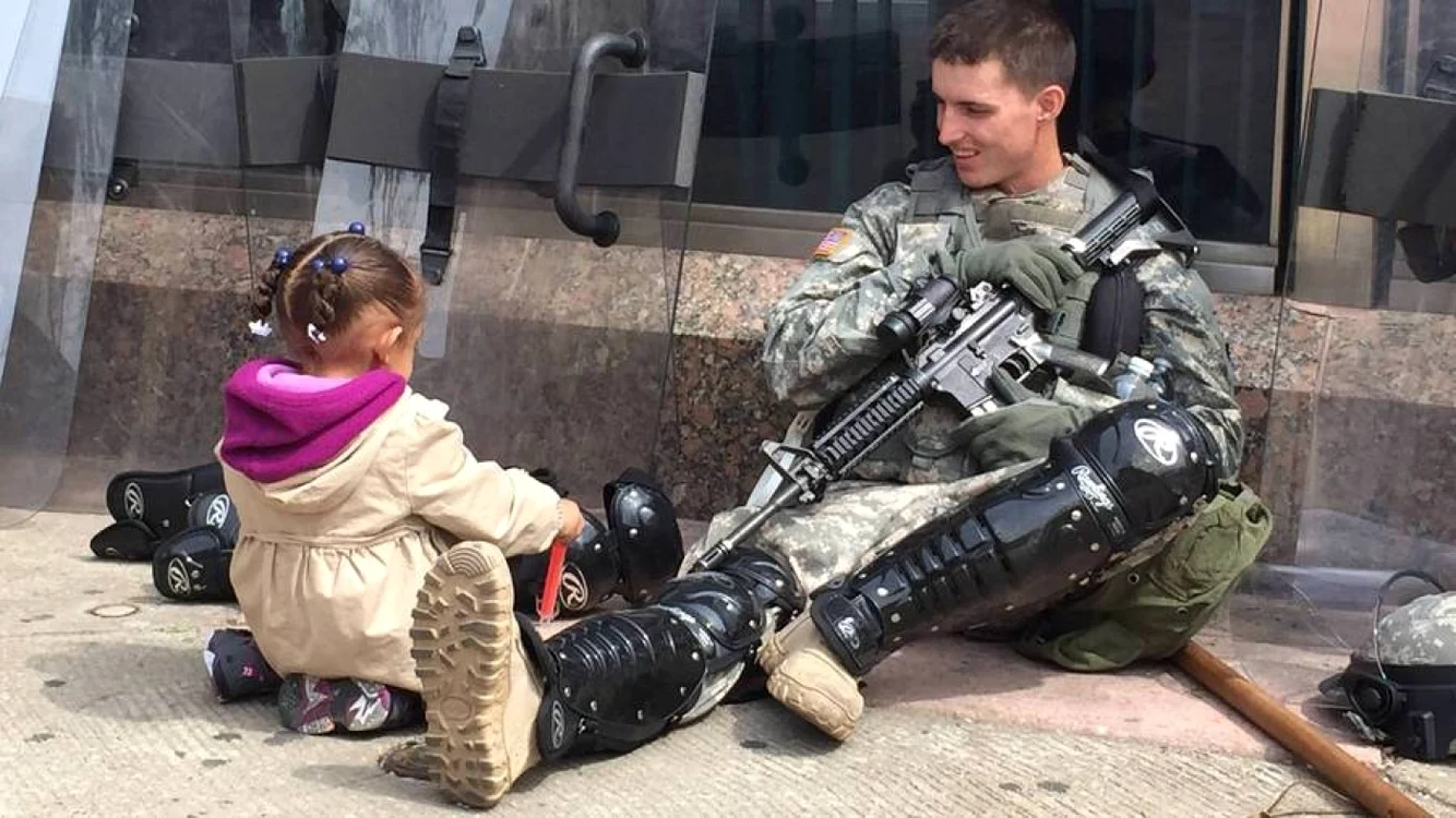 Fotografia care a emoţionat America