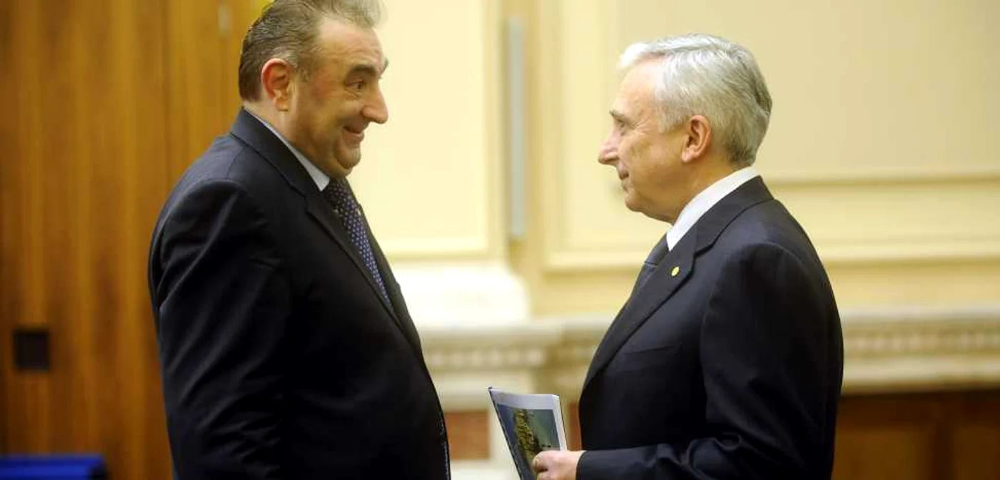 Florin Georgescu, ministrul Finanţelor (stânga), şi Mugur Isărescu, guvernatorul BNR, trebuie să colaboreze pentru înfiinţarea noii instiruţii. FOTO Mediafax