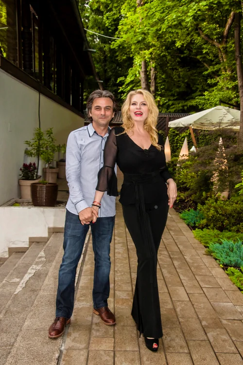 Olga Bălan alături de iubitul său, de profesie fotograf, Dragoş Zaharia 