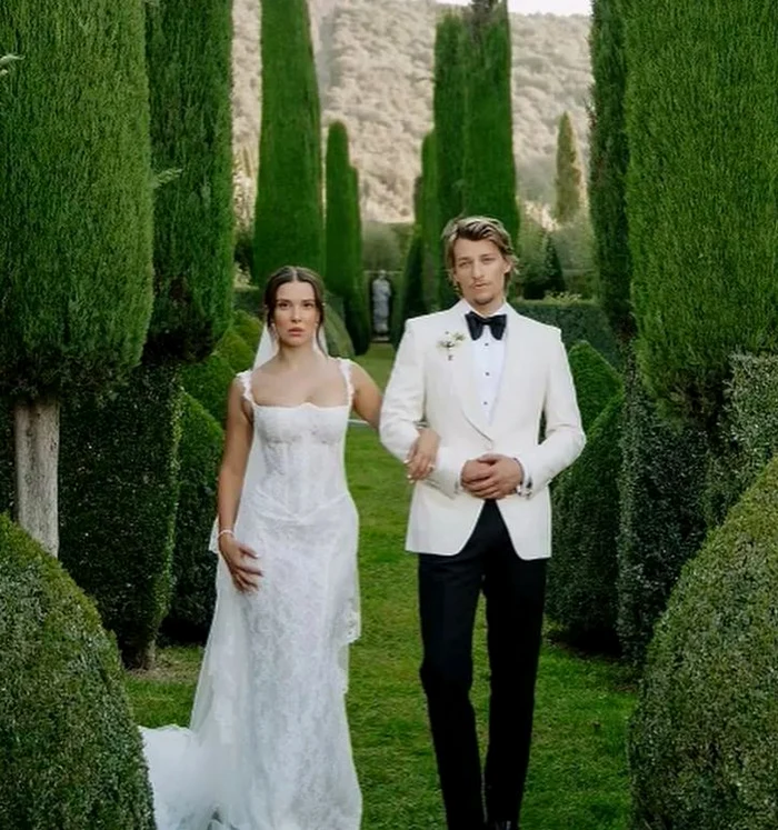 Millie Bobby Brown și Jake Bongiovi au făcut a doua nuntă recent (Foto: Instagram)