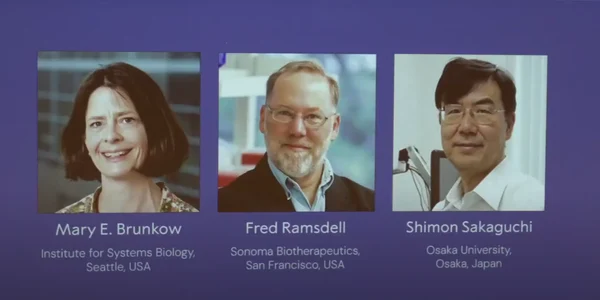 Cercetătorii Mary E. Brunkow, Fred Ramsdell şi Shimon Sakaguchi au primit Premiul Nobel pentru Fiziologie sau Medicină din 2025 foto captura video YT