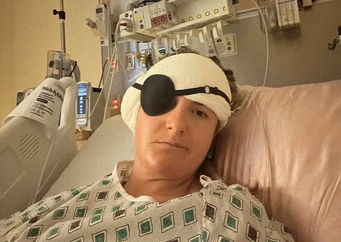 Tânăra a rămas paralizată vreme de șase luni / foto: The Brain Tumor Charity