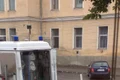Valiza suspectă a fost ridicată cu un dispozitiv special jpeg