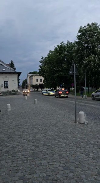 S-a urcat cu un pistol într-un taxi. Polițiștii l-au dat jos și l-au încătușat în plină stradă VIDEO