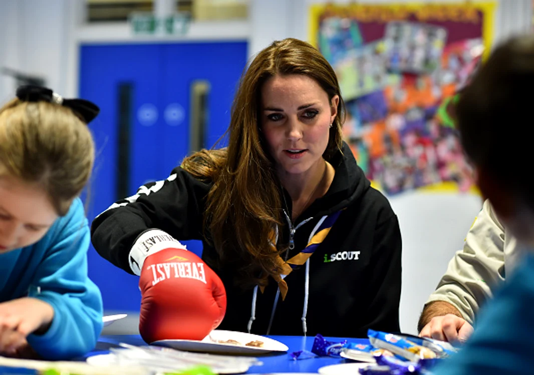 Catherine, Duchess of Cambridge, Visits 23rd Poplar Beaver Scout Colony jpeg