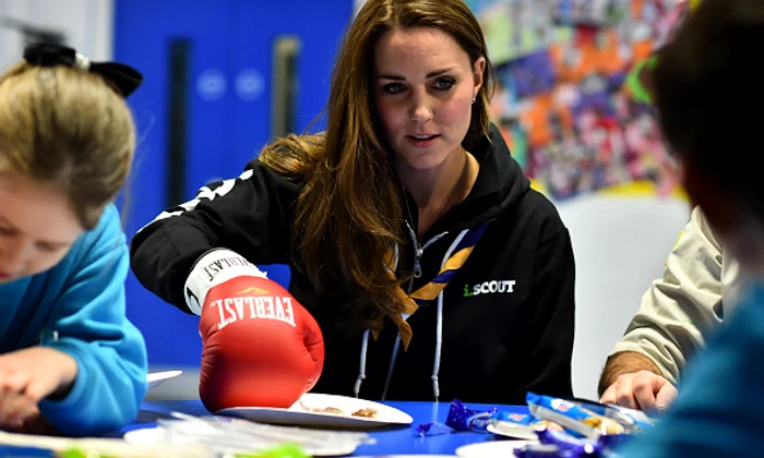 Catherine, Duchess of Cambridge, Visits 23rd Poplar Beaver Scout Colony jpeg
