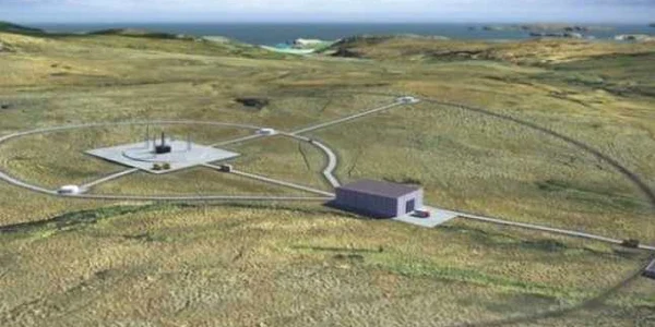 Locul viitorului centru britanic de lansare a navelor spatiale FOTO Captura BBC
