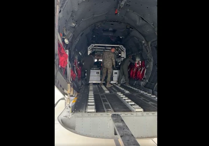 România are încă două unități de terapie mobilă aeriană. FOTO captură video DSU