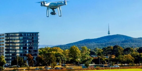Serviciu de livrare cu drone in Canberra FOTO via ABC News