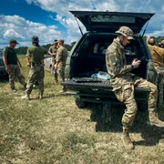 Operator de dronă în Ucraina FOTO AFP