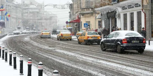 Prima ninsoare în Craiova