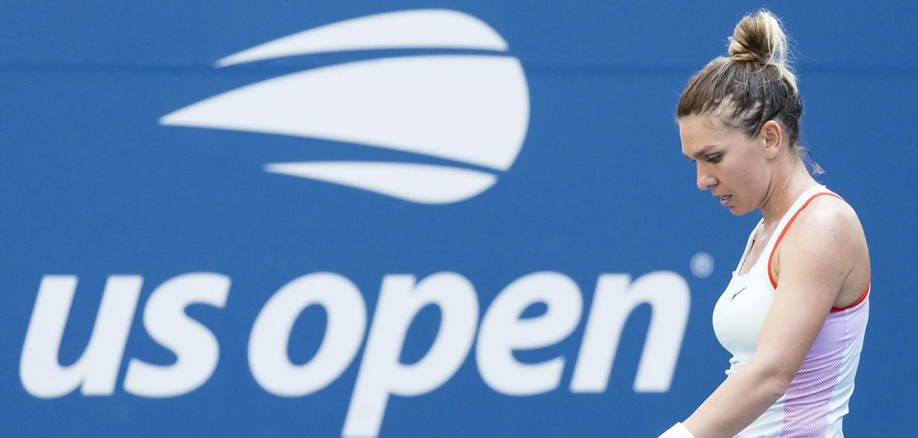 Simona Halep a ieșit din turul I la US OPen. Foto EPA