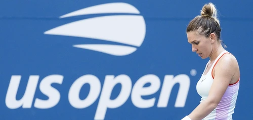 Simona Halep a ieșit din turul I la US OPen. Foto EPA