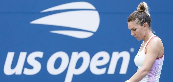 Simona Halep a ieșit din primul tur la US Open. Foto EPA EFE