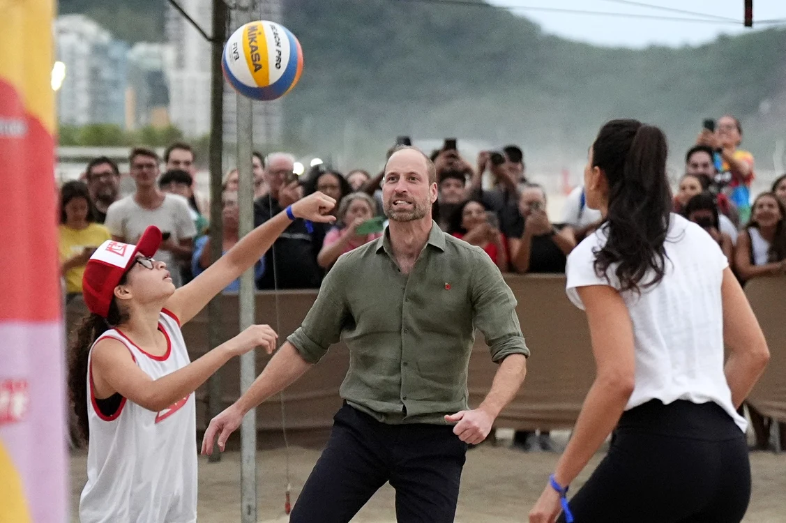 Prințul William Brazilia volei profimedia 1050141185 jpg